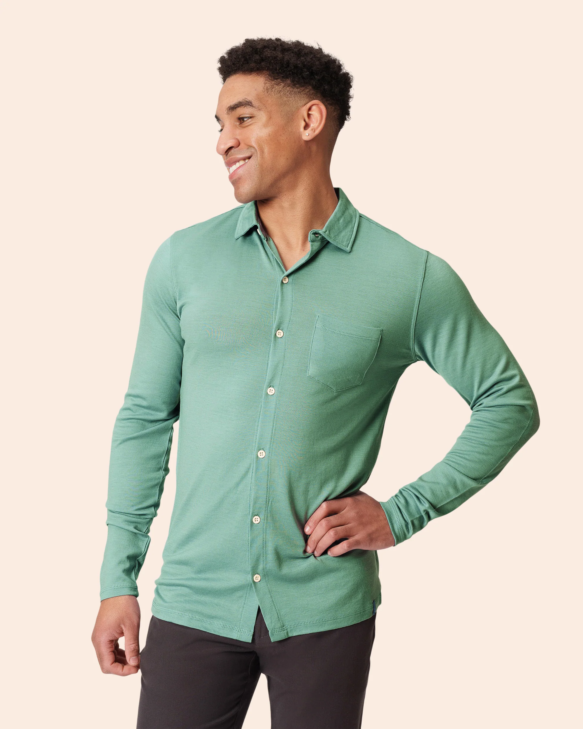 Long Sleeve Button Up - Image 8
