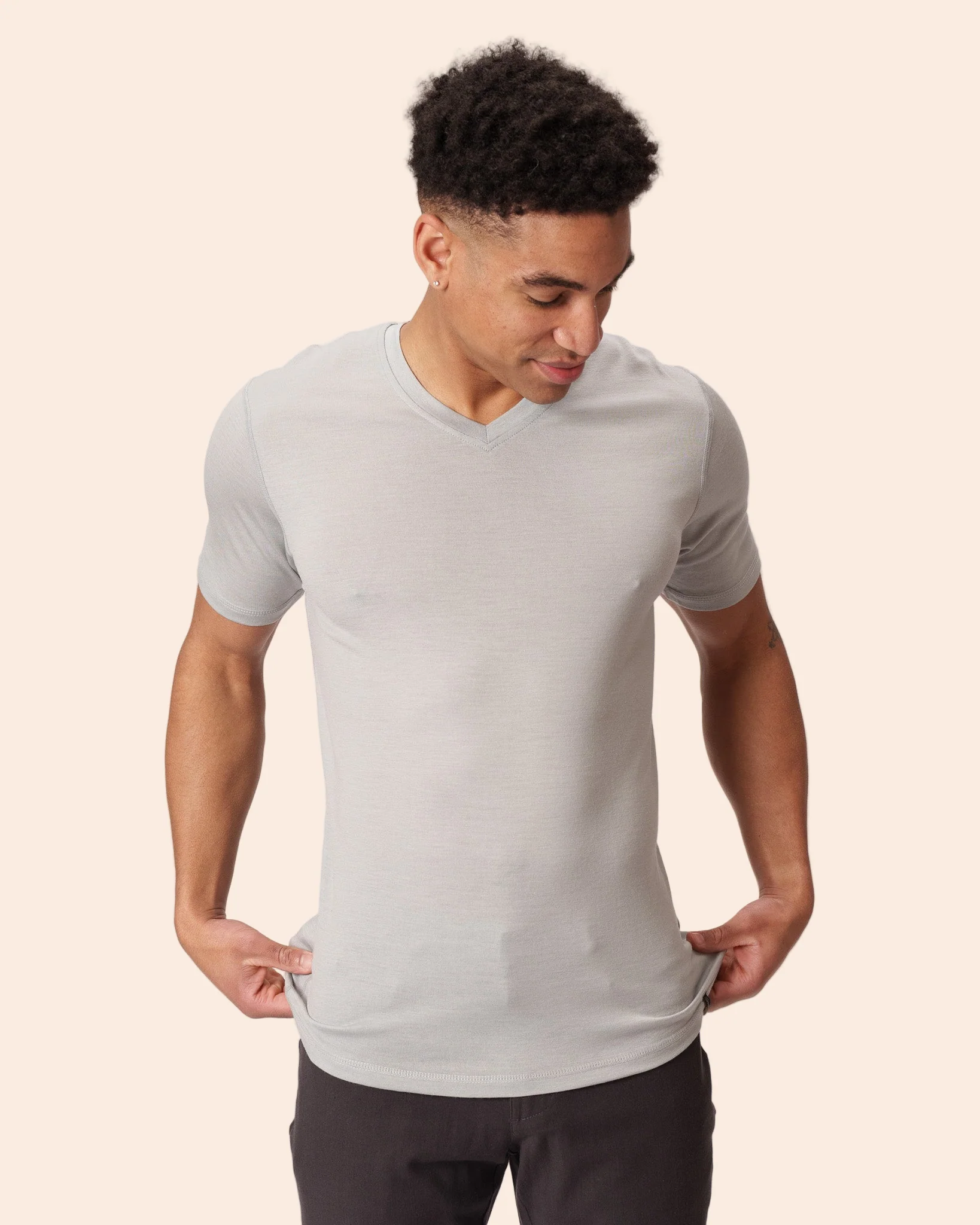 Everyday V Neck Tee - Image 6