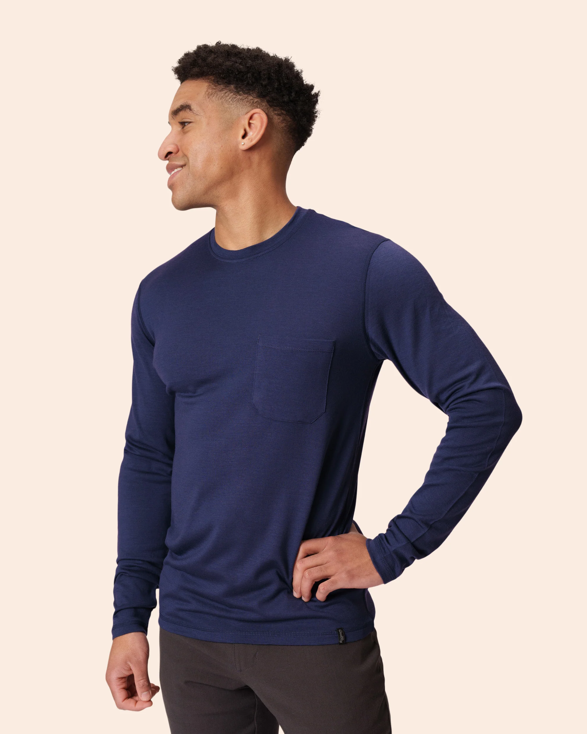 Long Sleeve Pocket Crew - Image 14