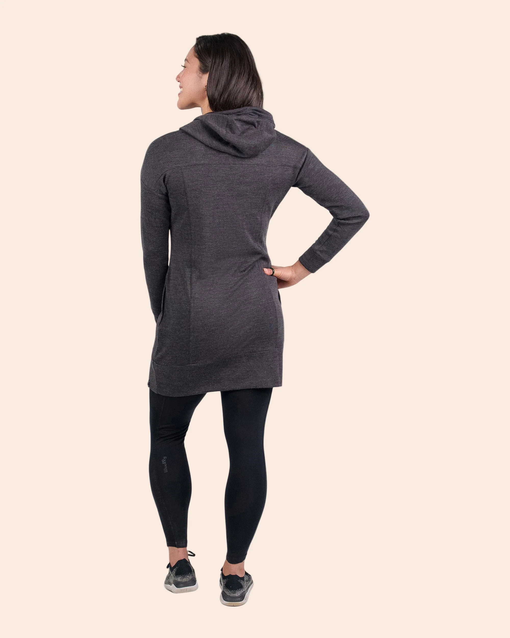 Pro-Knit Hoodie Dress - Image 3