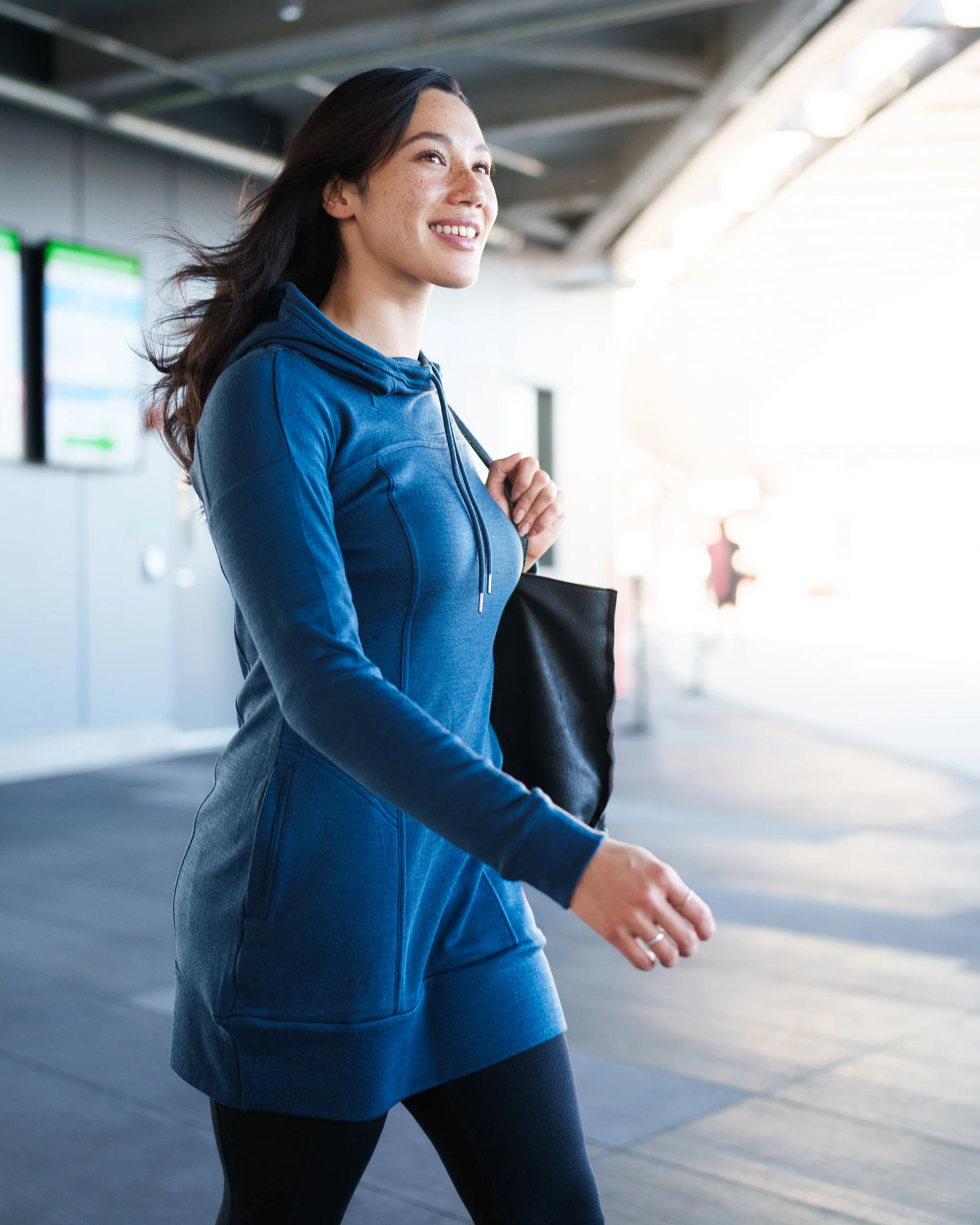 Pro-Knit Hoodie Dress - Image 4