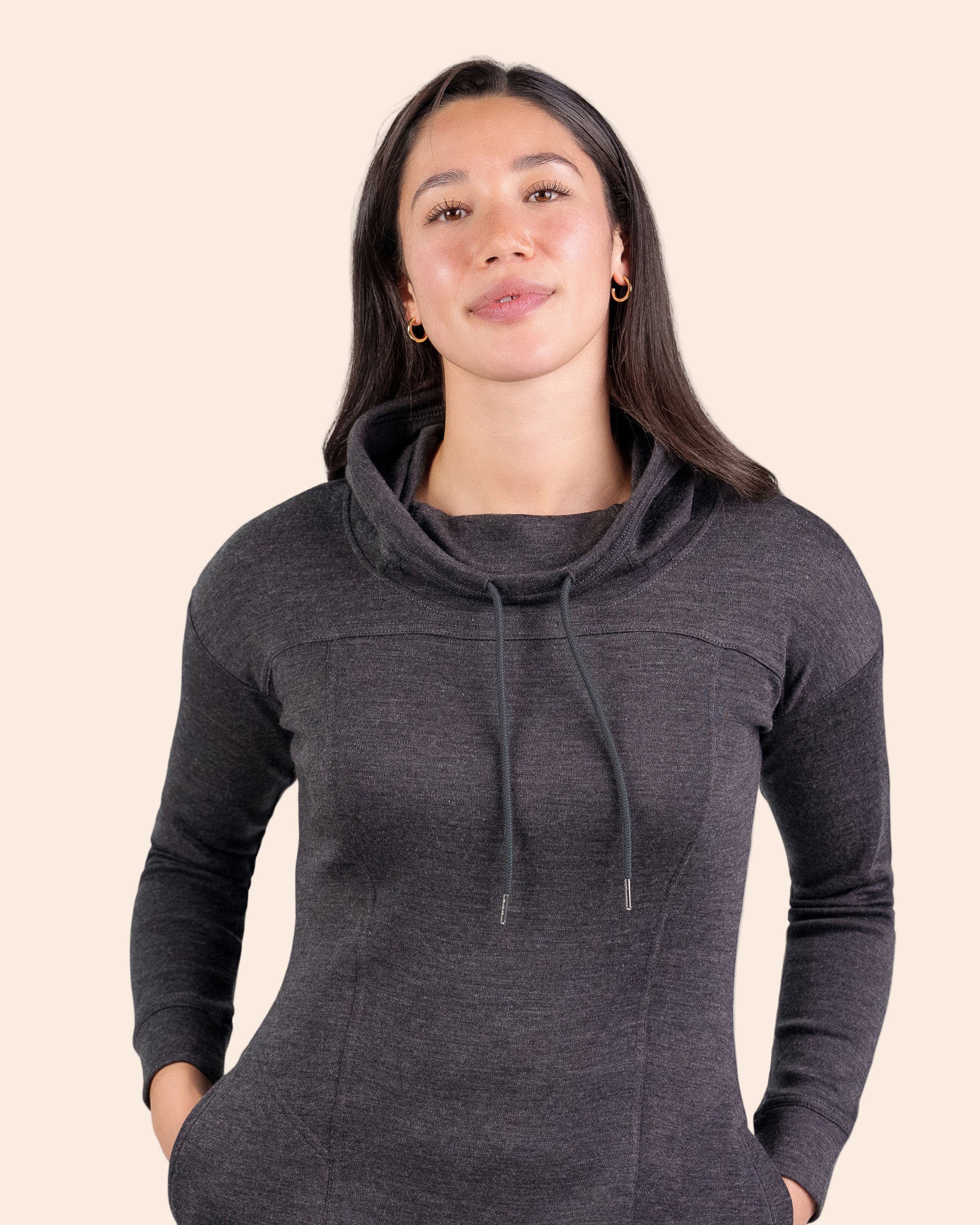 Pro-Knit Hoodie Dress - Image 8