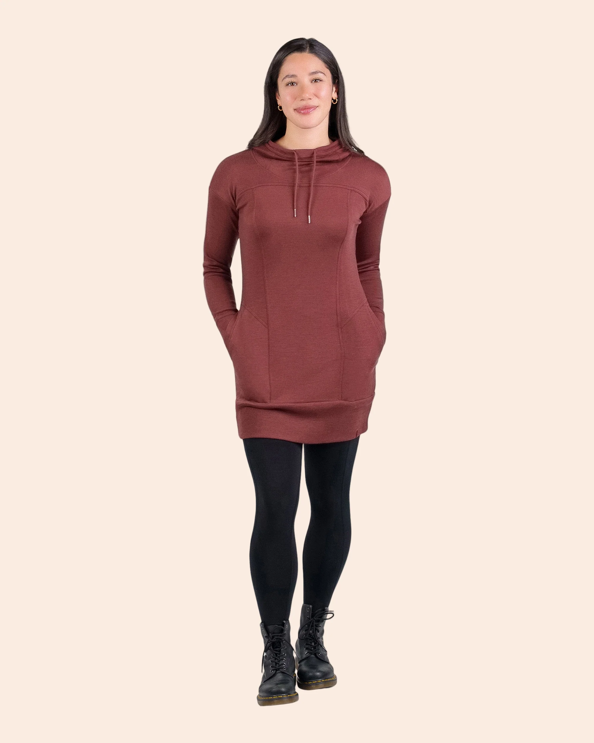 Pro-Knit Hoodie Dress - Image 9