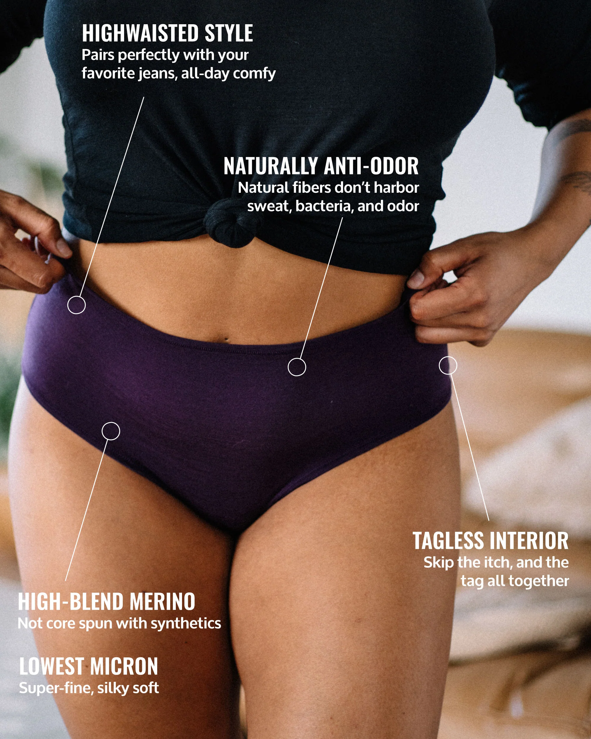 High Waisted Bikini Brief - Image 8