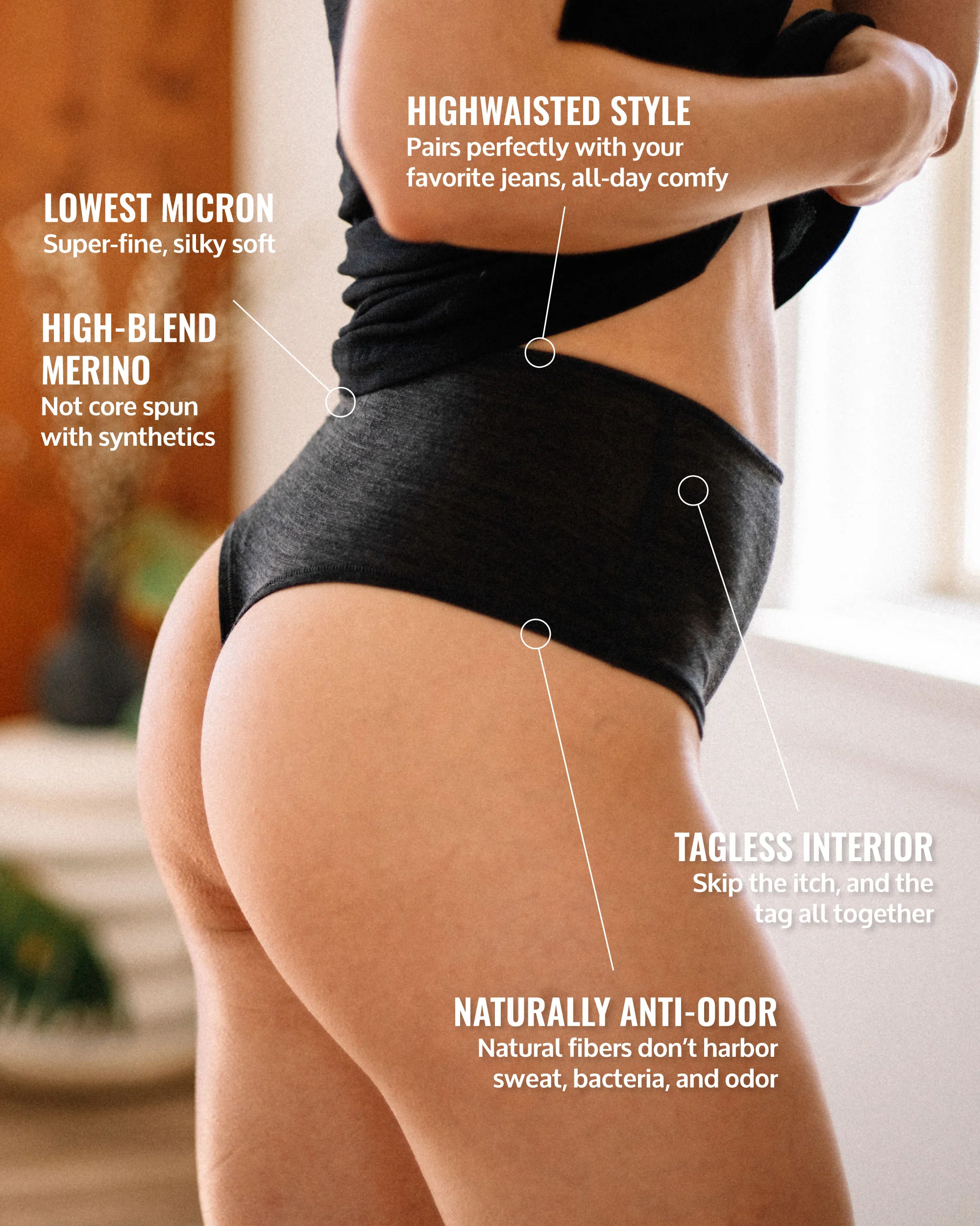 High Waisted Thong - Image 5