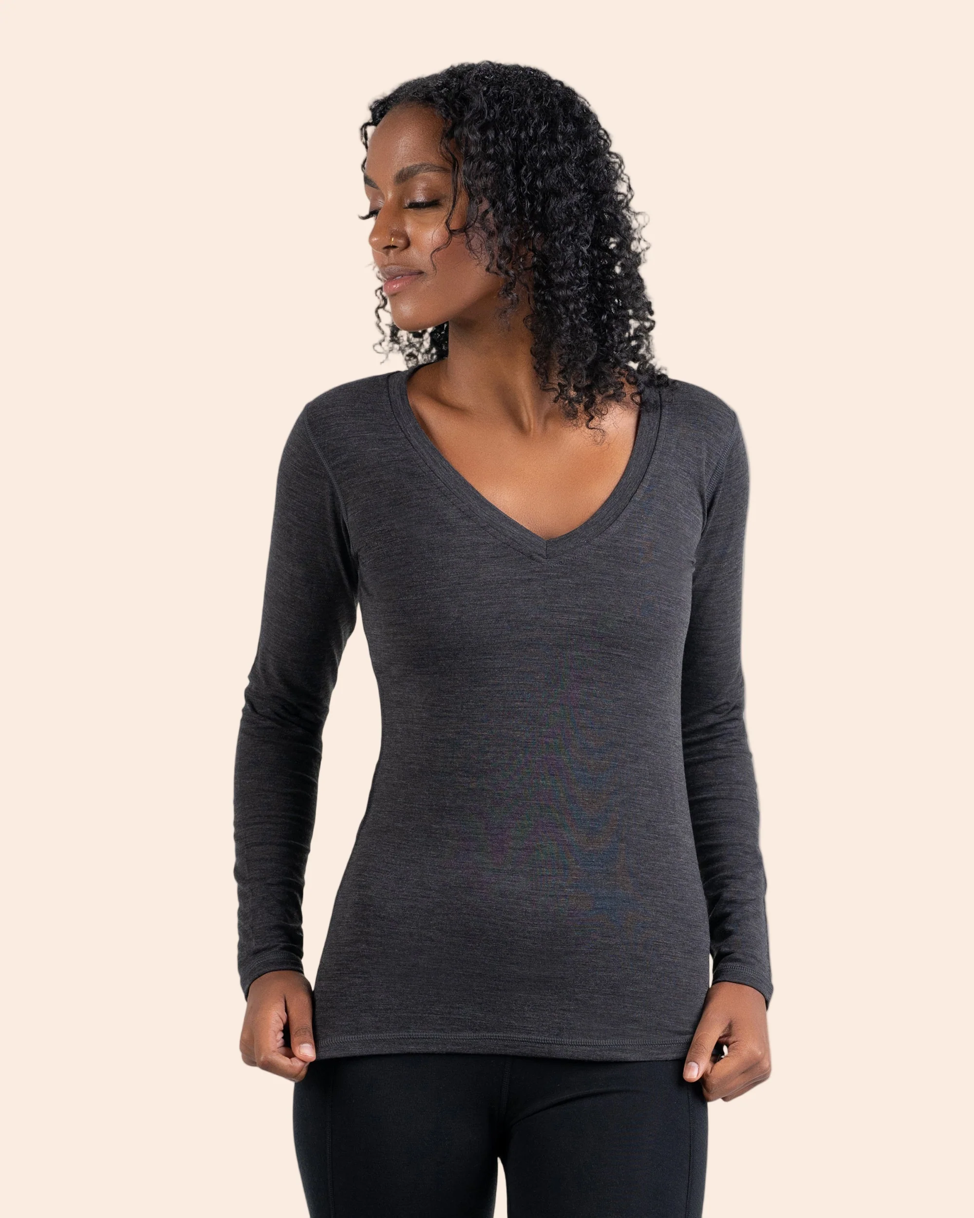 V Neck Long Sleeve - Image 13
