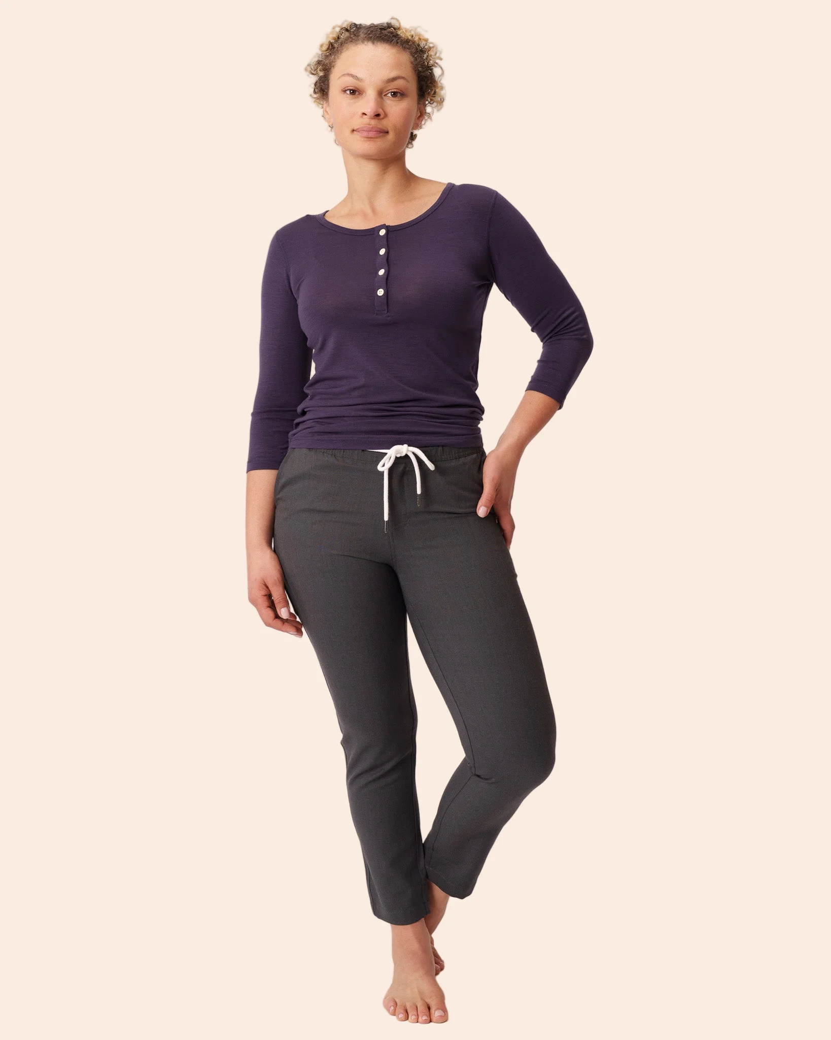 3/4 Sleeve Henley - Image 10