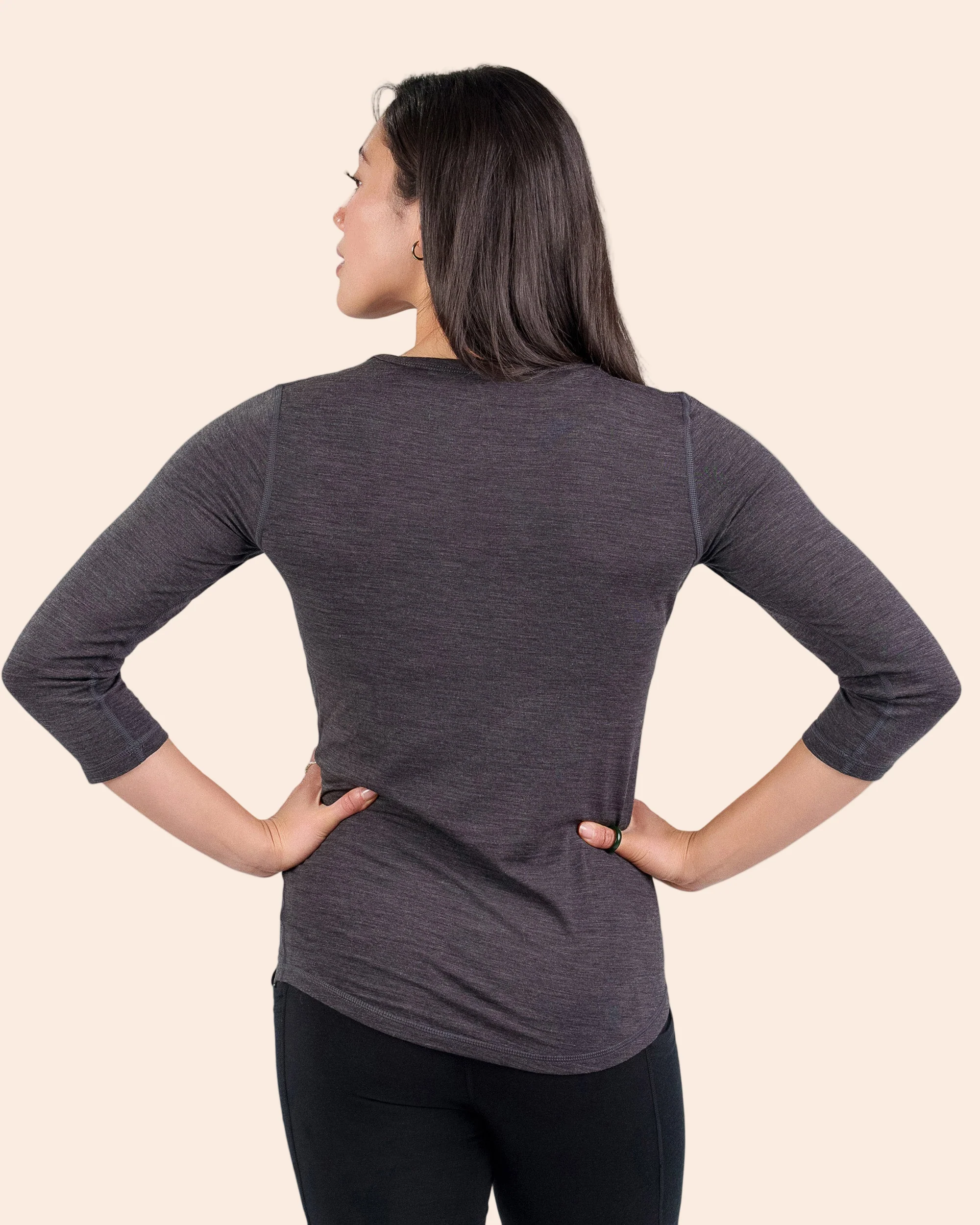 3/4 Sleeve Henley - Image 15