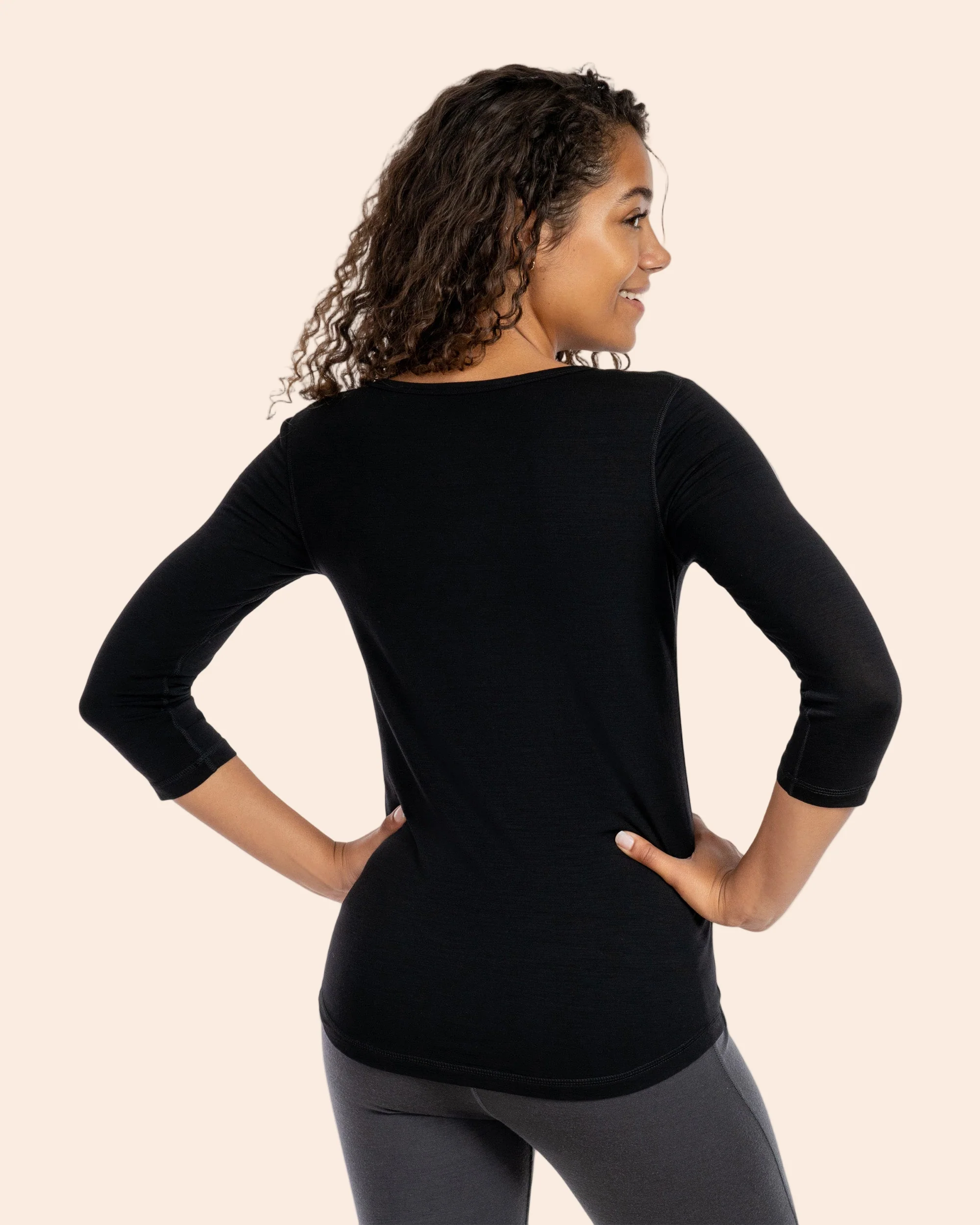 3/4 Sleeve Henley - Image 17