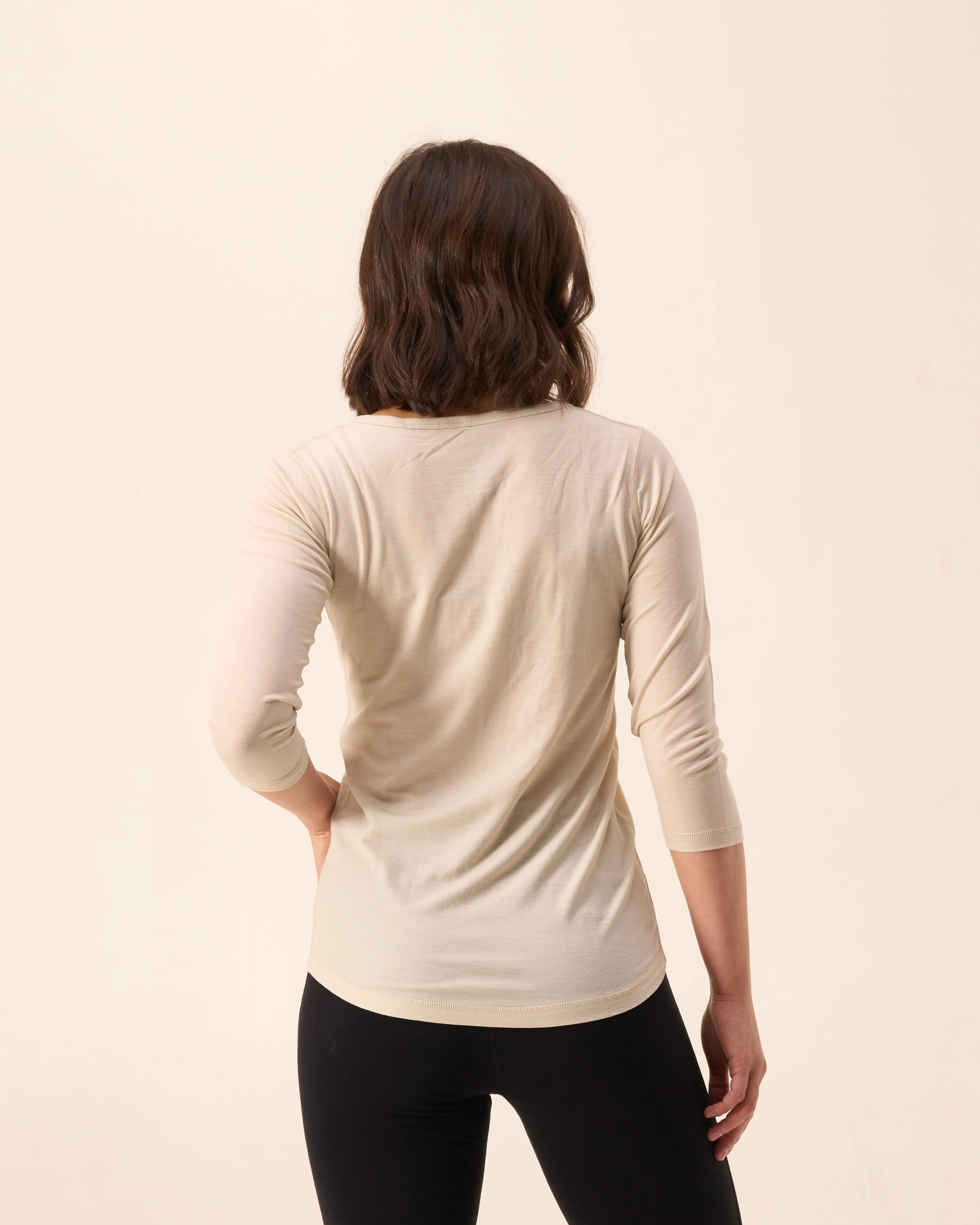 3/4 Sleeve Henley - Image 4